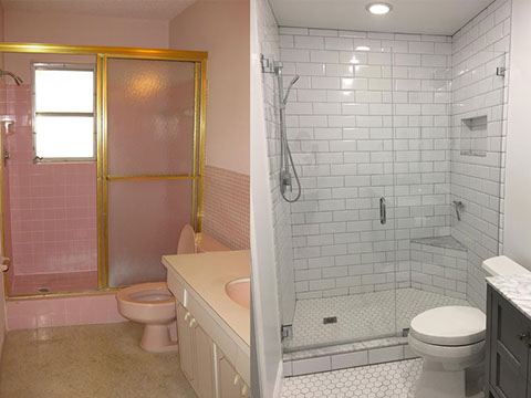 Complete Bathroom Transformation — before