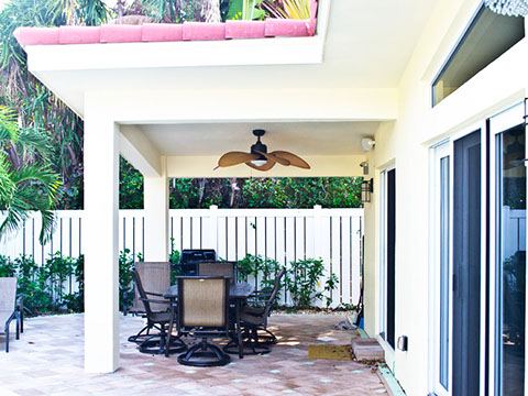 Covered Patio & Outdoor Living Addition — Home Additions in Boca Raton, FL