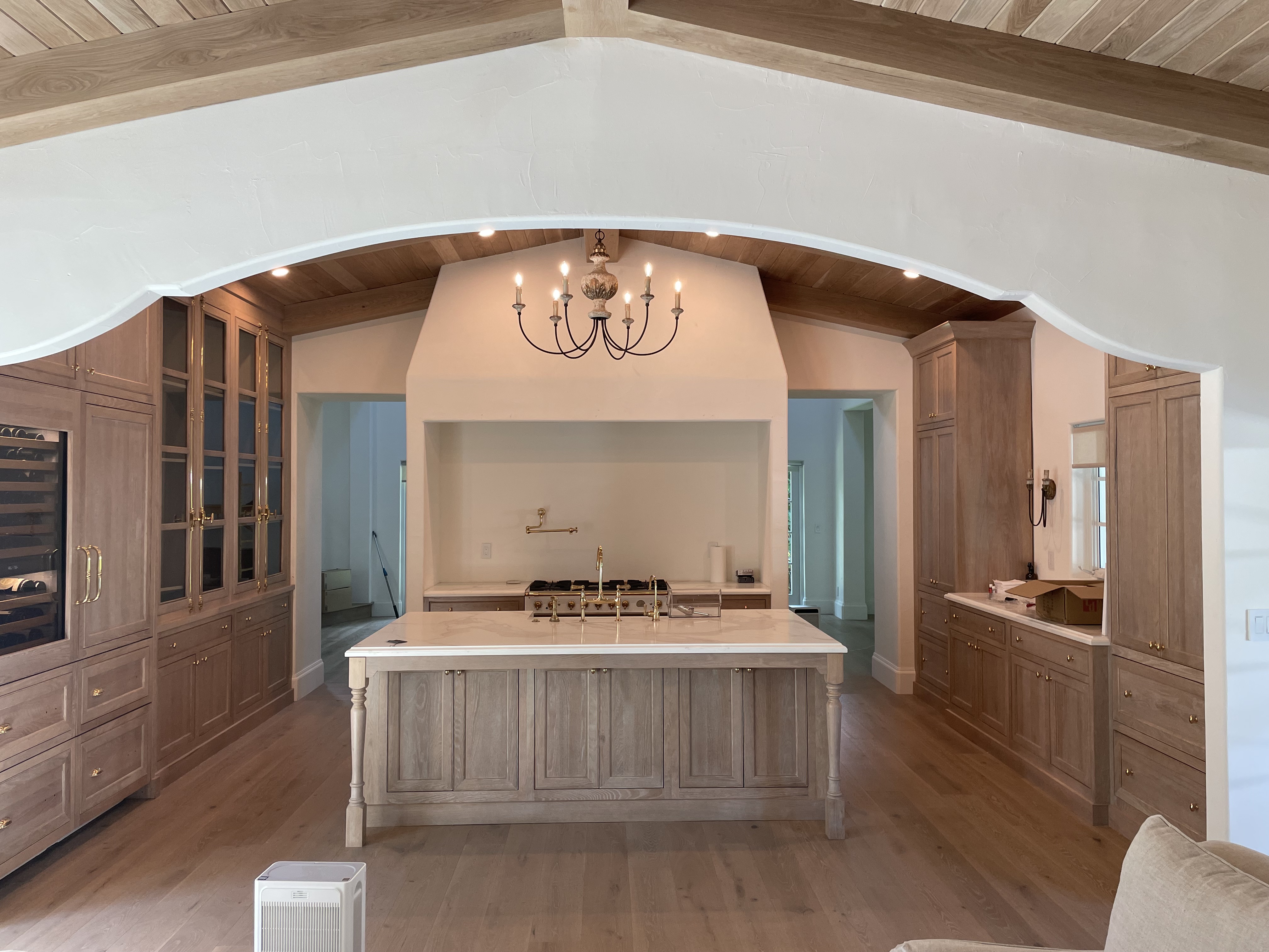 Recently completed home addition and exterior renovation by Brackett Construction in Boca Raton, Florida